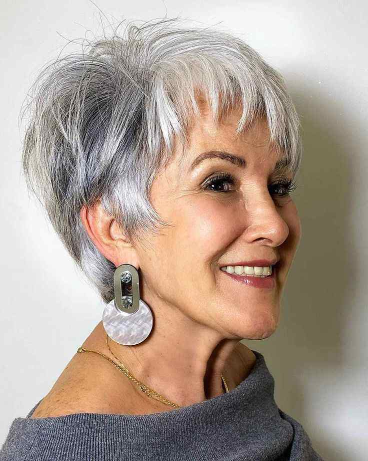 pixie short hairstyles for over 50 