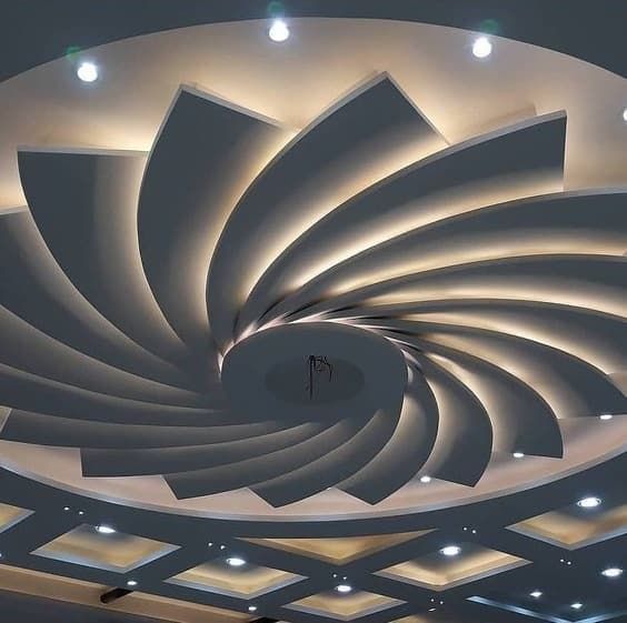 Simple Main Hall Fall Ceiling Design