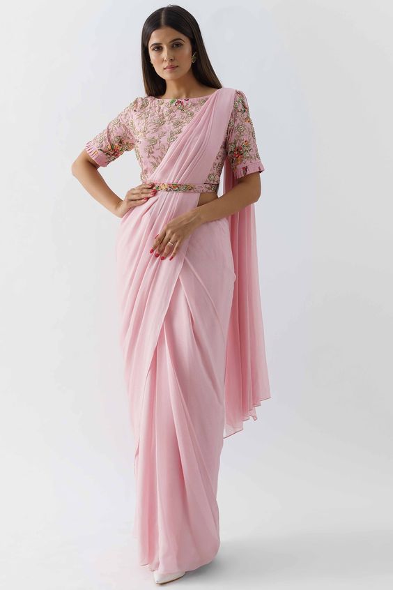 Pre-Draped Saree