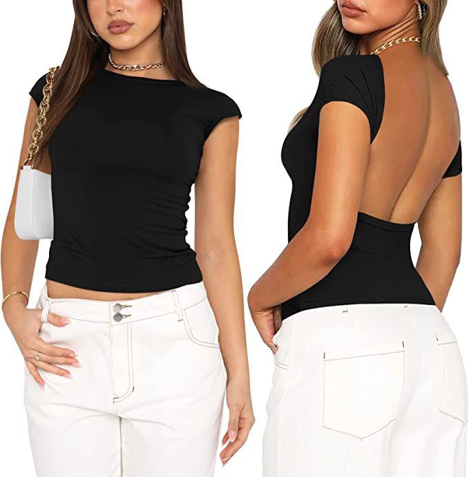 Backless Tee: