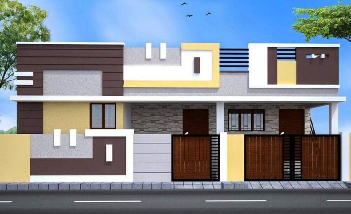 Parapet Wall Design in Village